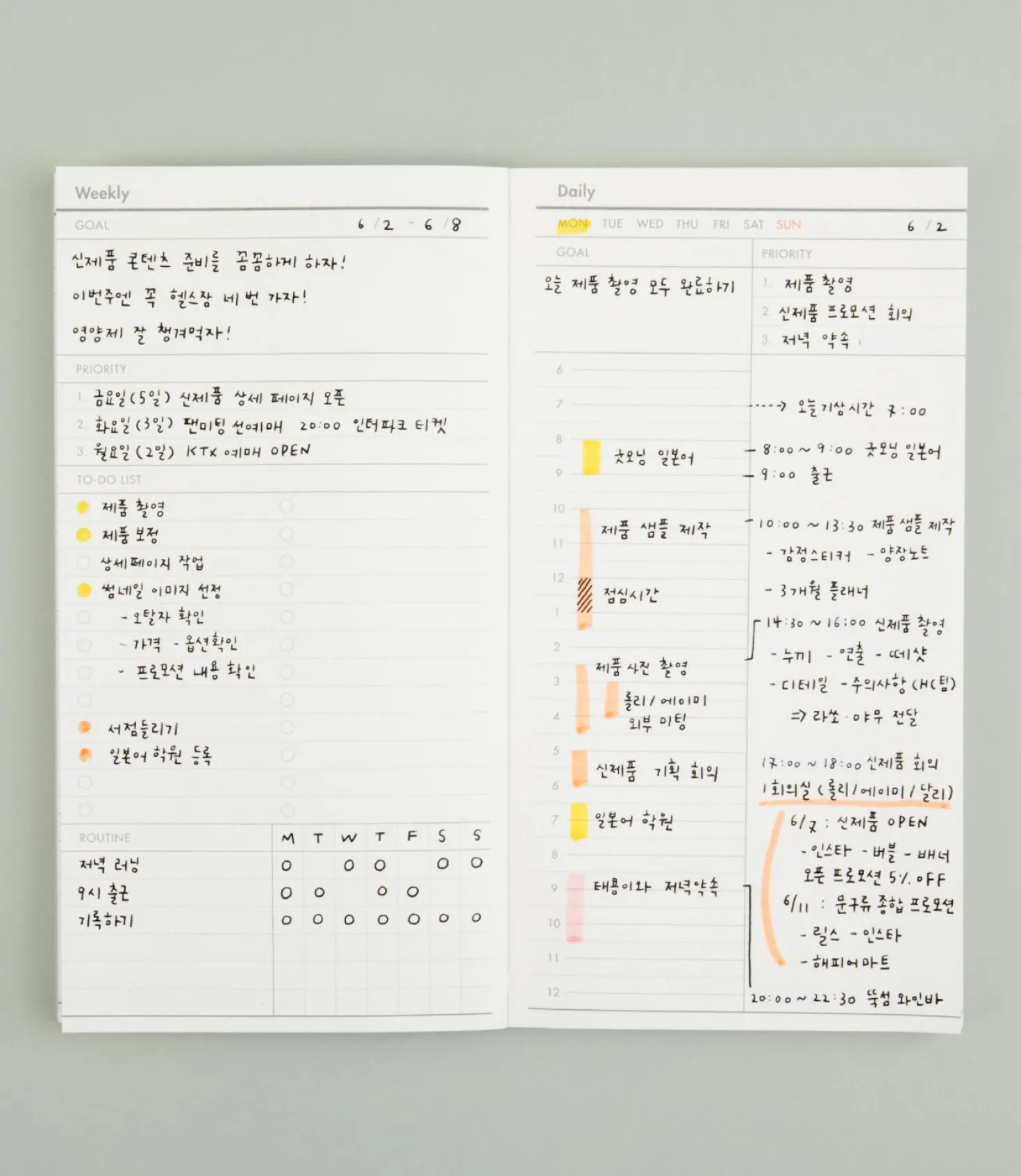3 Months Goal Planner