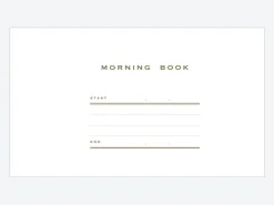 Morning Pages Journal Book