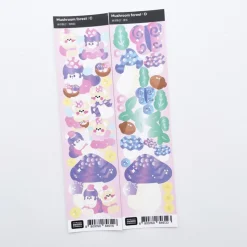 Mushroom Forest Slim Sticker
