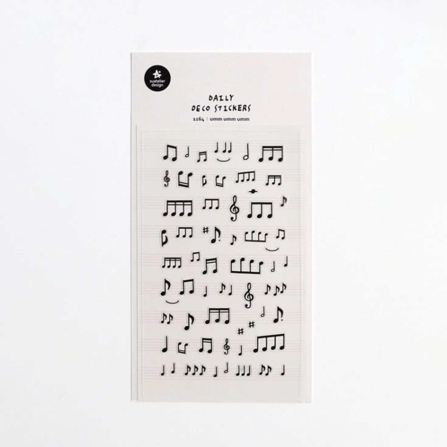 Music Note Deco Sticker