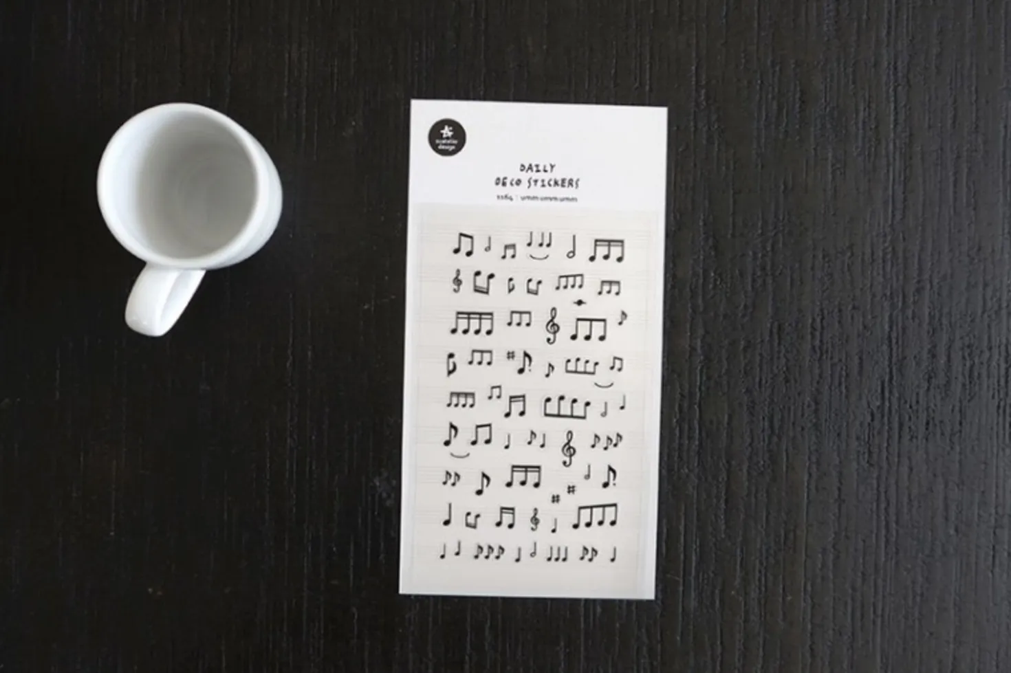 Music Note Deco Sticker