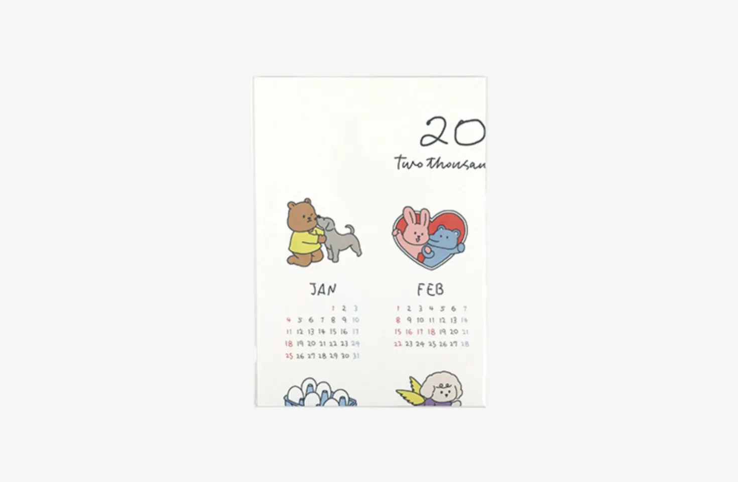 2026 My Buddy Calendar Poster