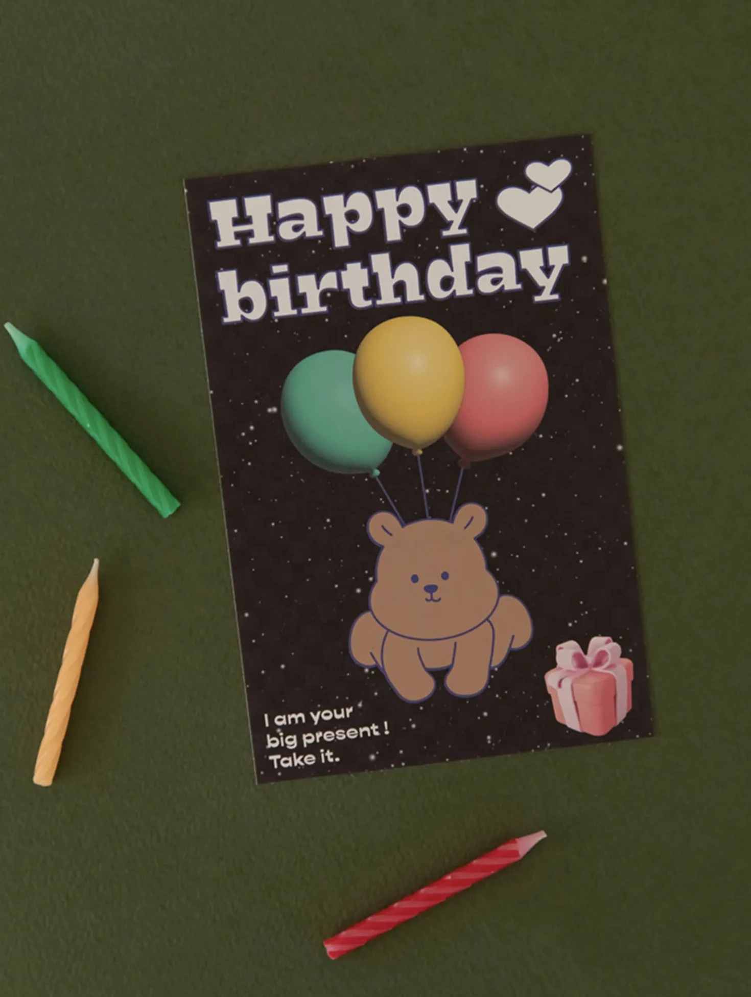 My Buddy Illustration Postcard v1