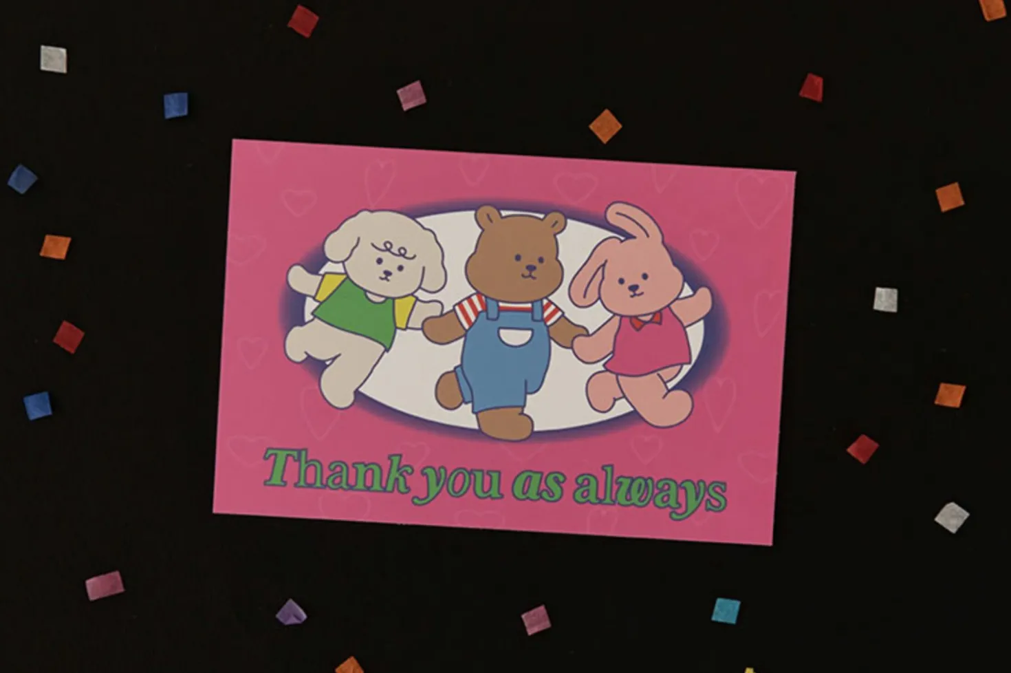 My Buddy Illustration Postcard v1