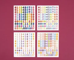 My Color Number Deco Sticker