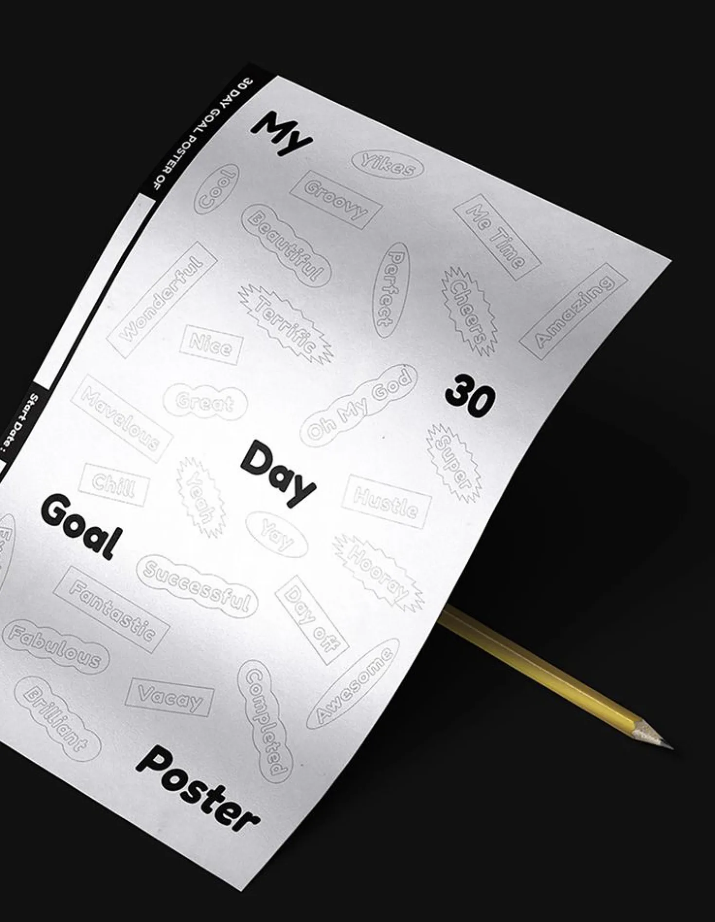 My Day Goal Poster v1