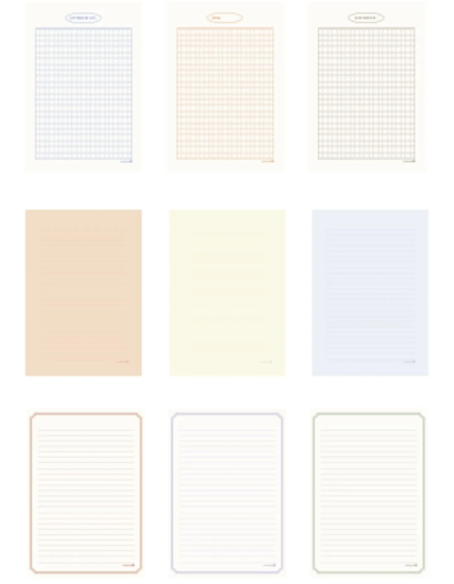 My Dear Letter Notepad