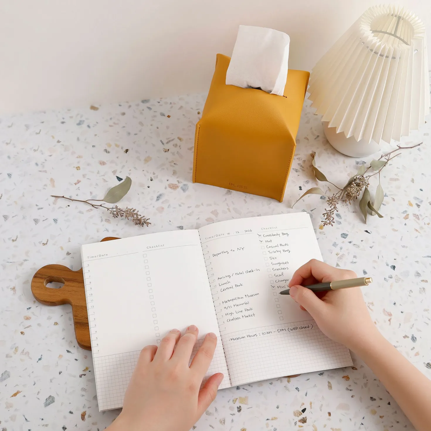 MYO A5 Checklist Notebook