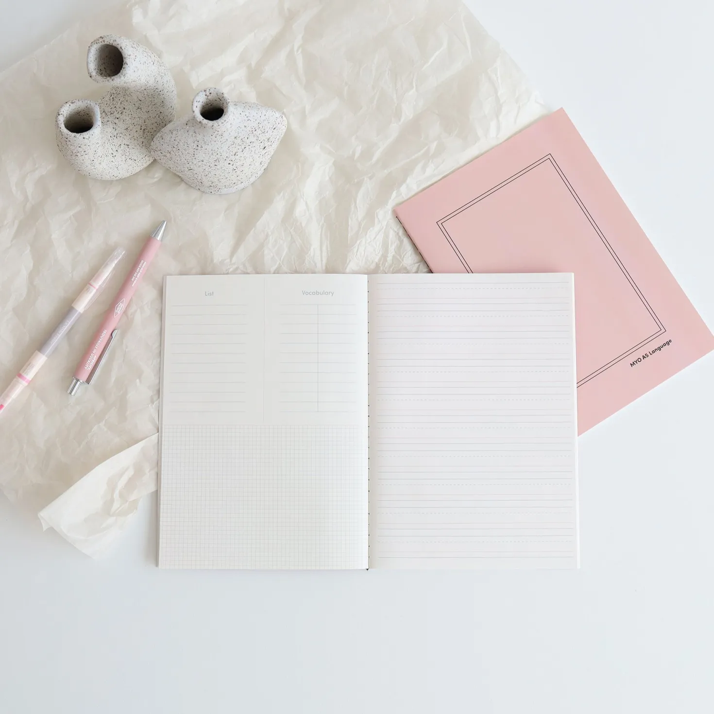 MYO A5 Language Notebook