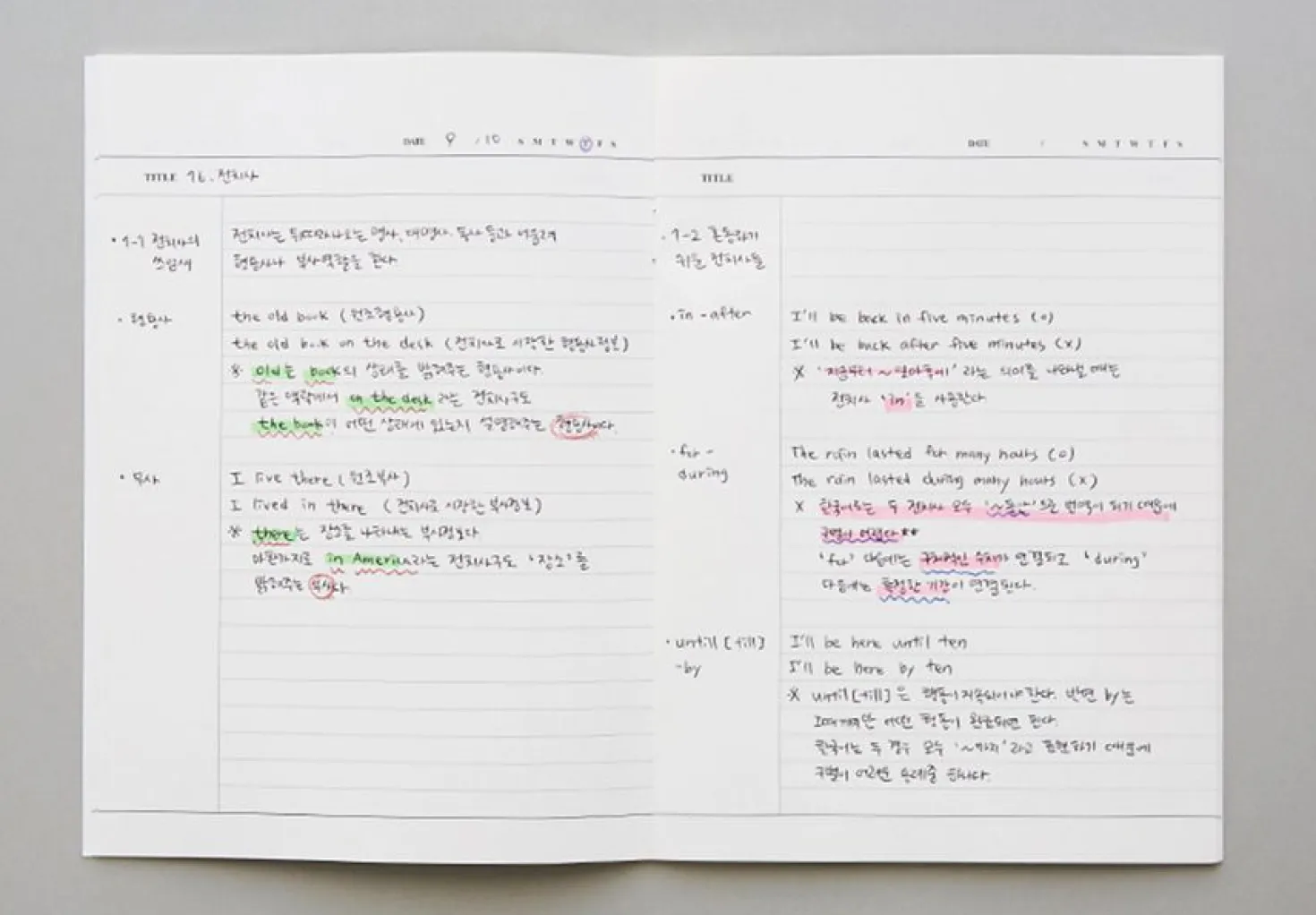 MYO A5 Planner v2