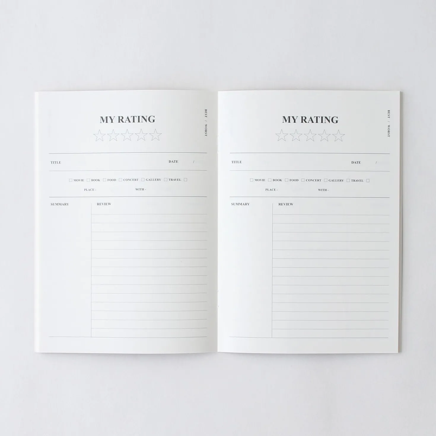 MYO A5 Planner v2