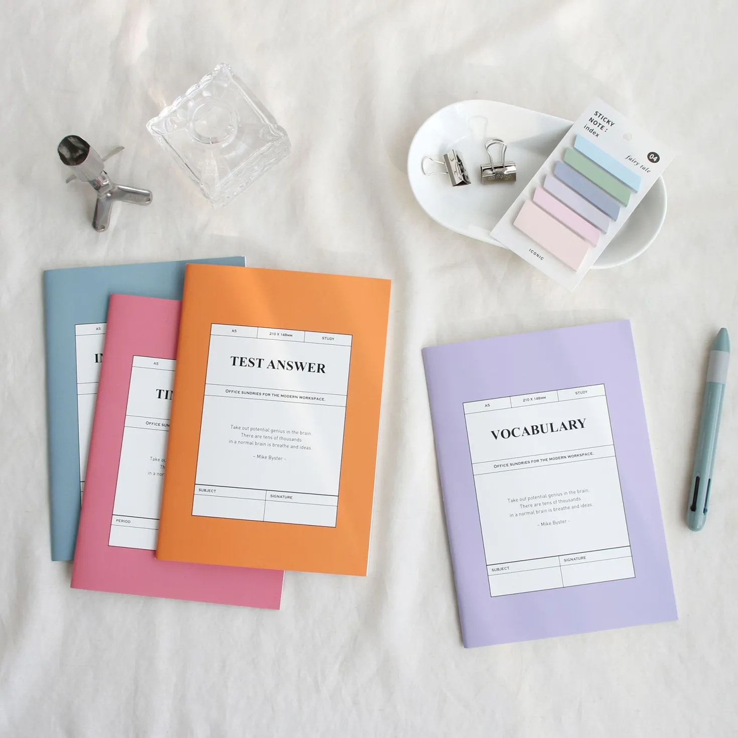 MYO A5 Study Notebook
