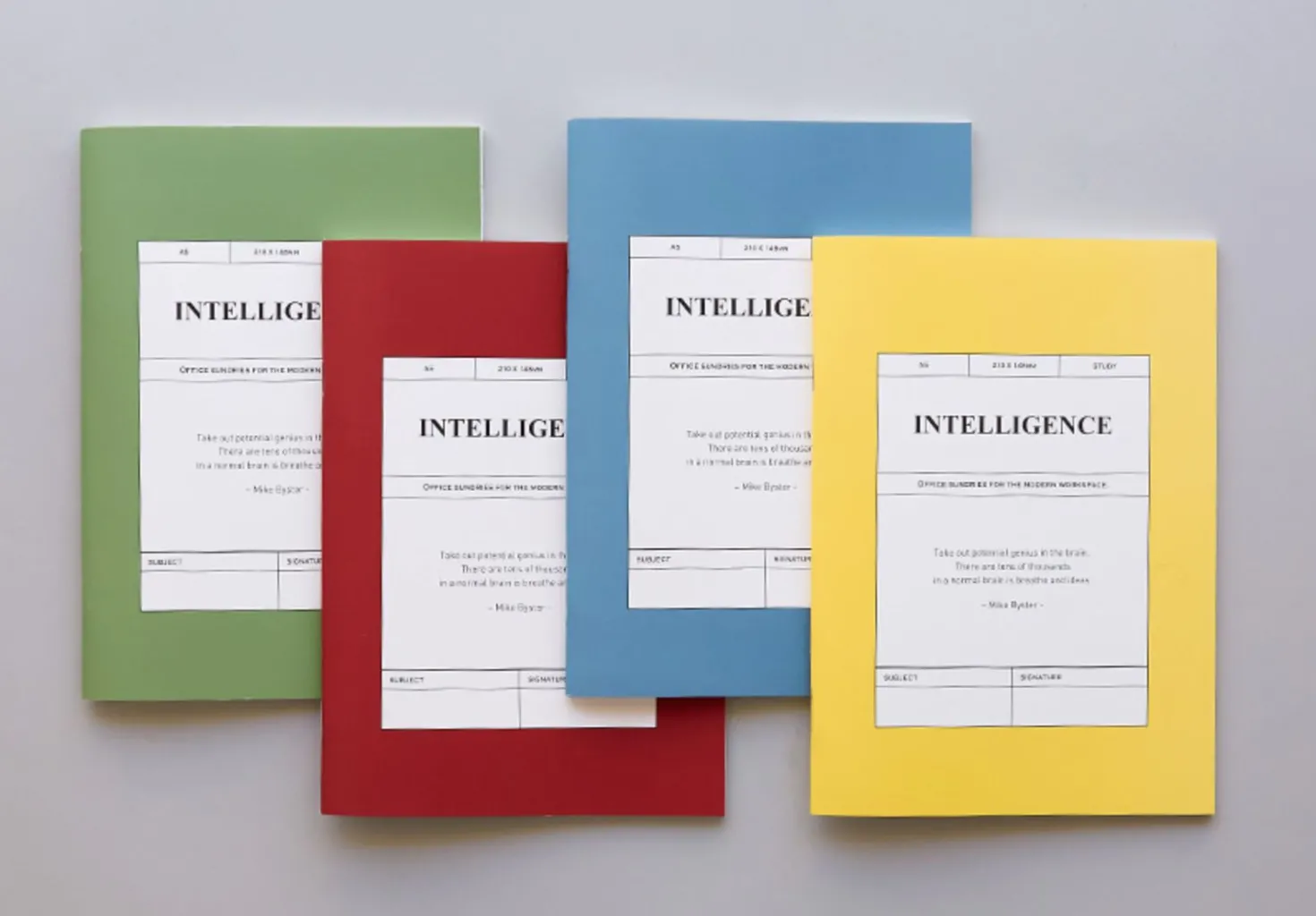 MYO A5 Study Notebook