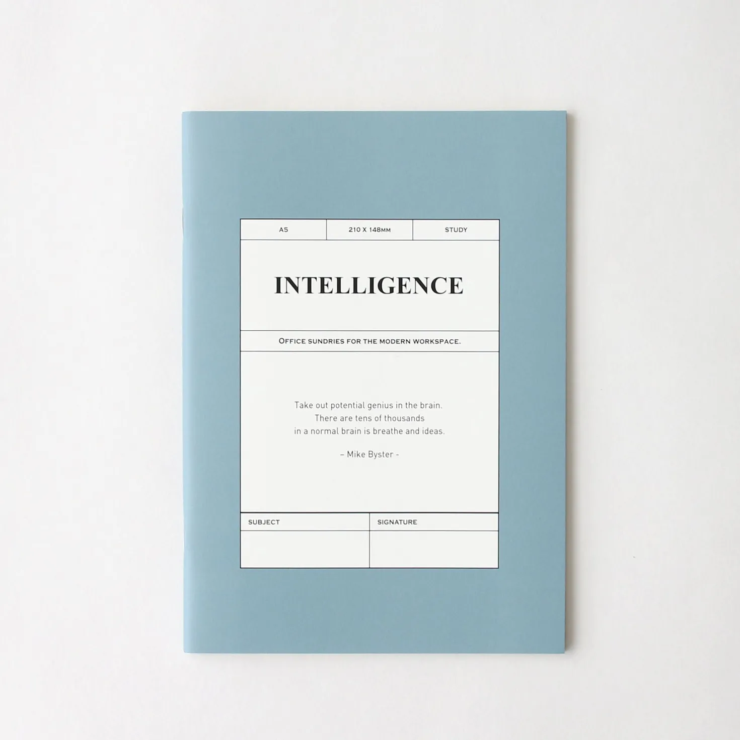 MYO A5 Study Notebook