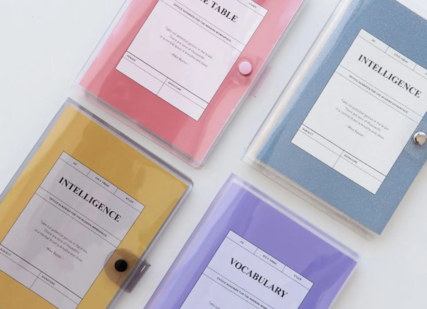 MYO A5 Study Notebook