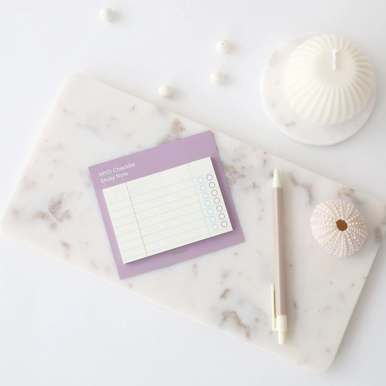 MYO Checklist Sticky Note