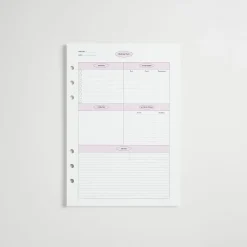 MYO Life 6 Ring A5 Planner Refill