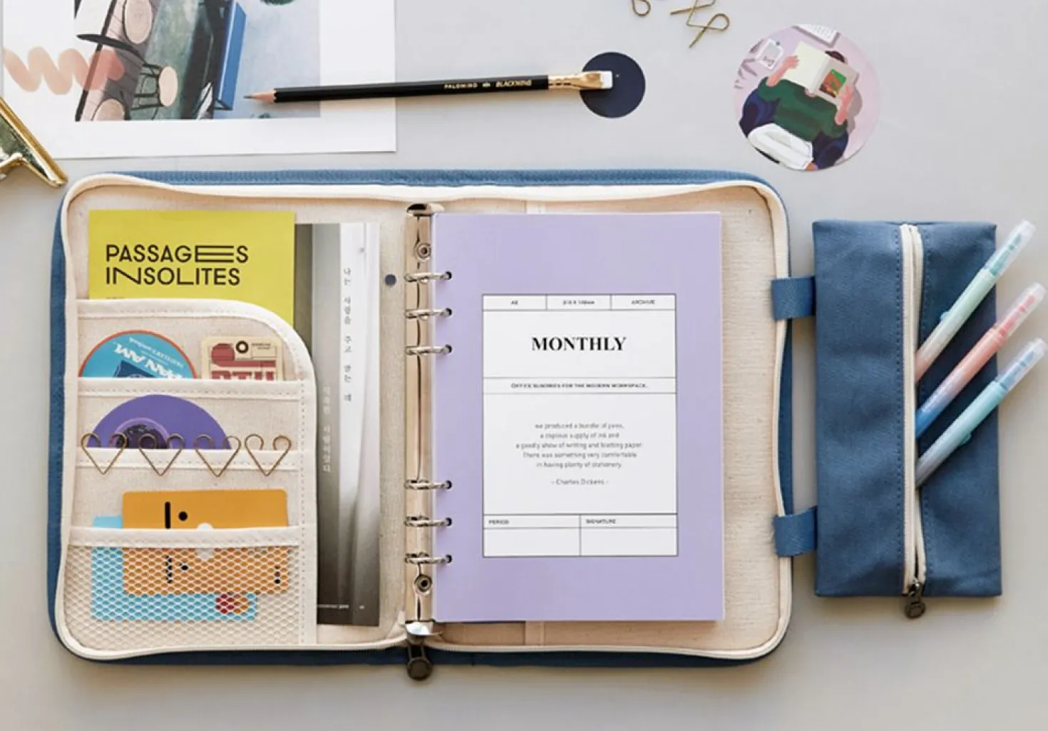 MYO 6 Ring A5 Planner Refill