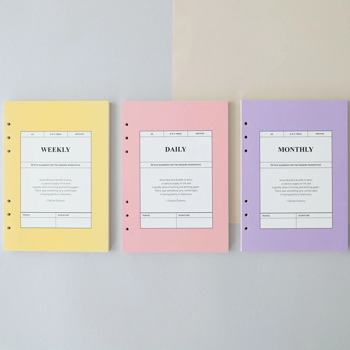 MYO 6 Ring A5 Planner Refill