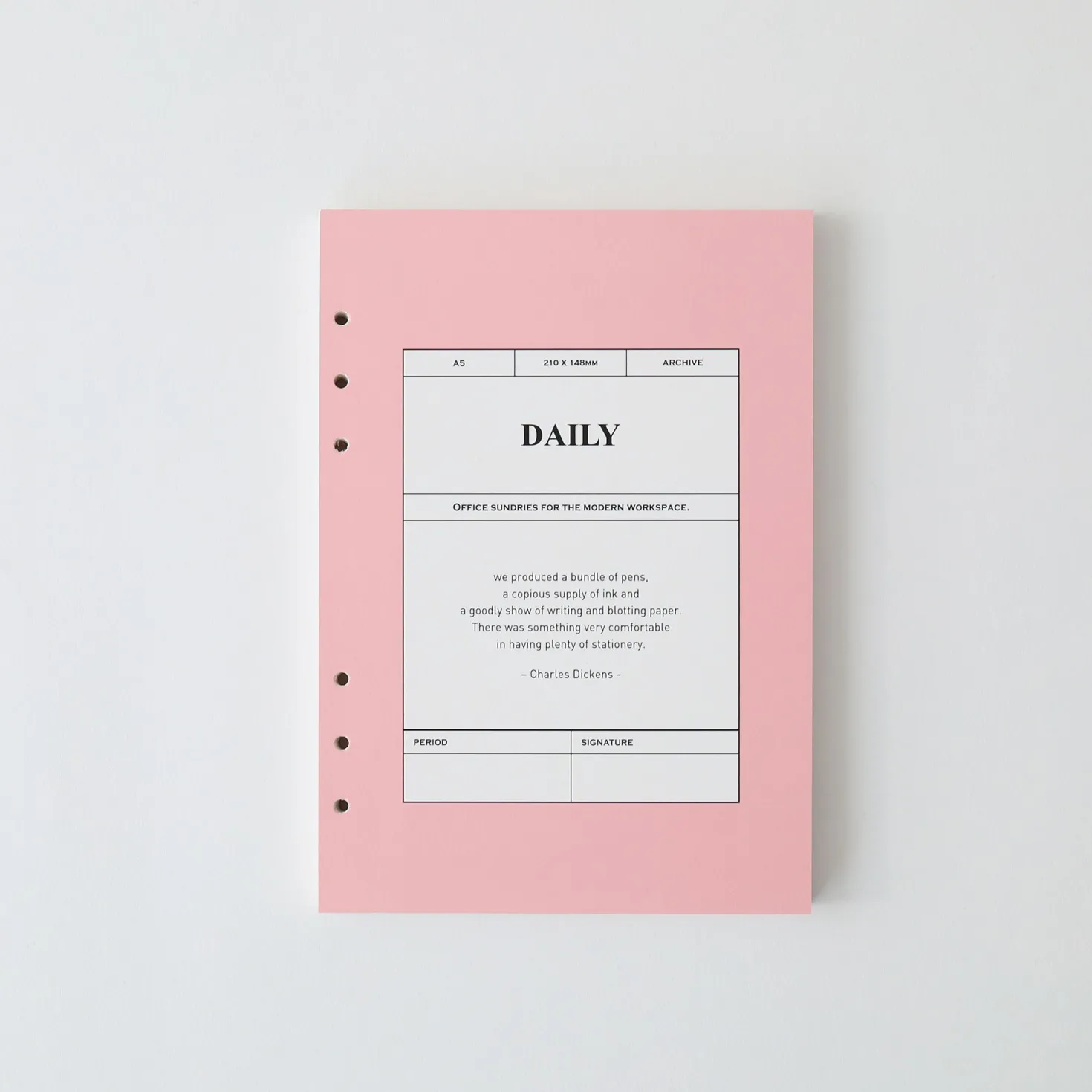 MYO 6 Ring A5 Planner Refill