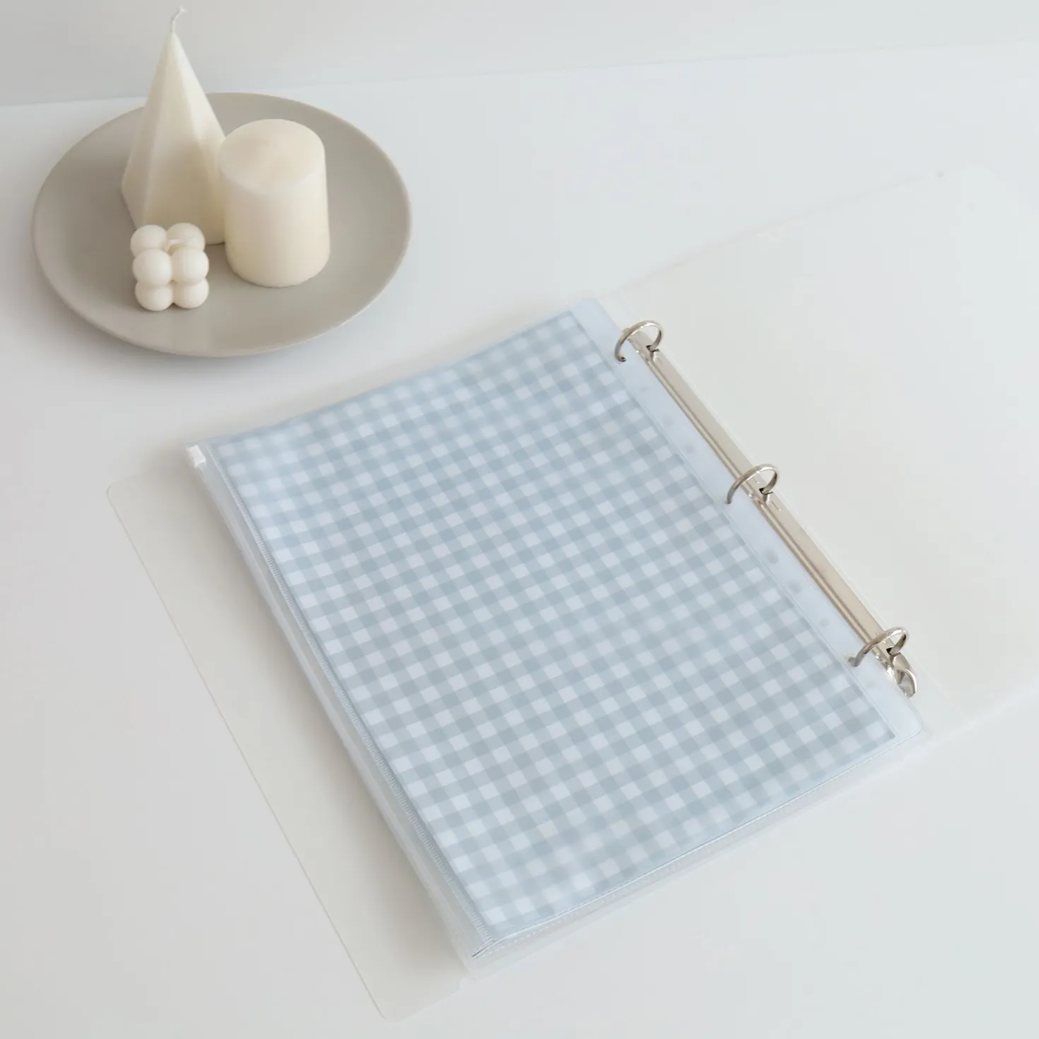 MYO 3 Ring A4 Zipper Pocket