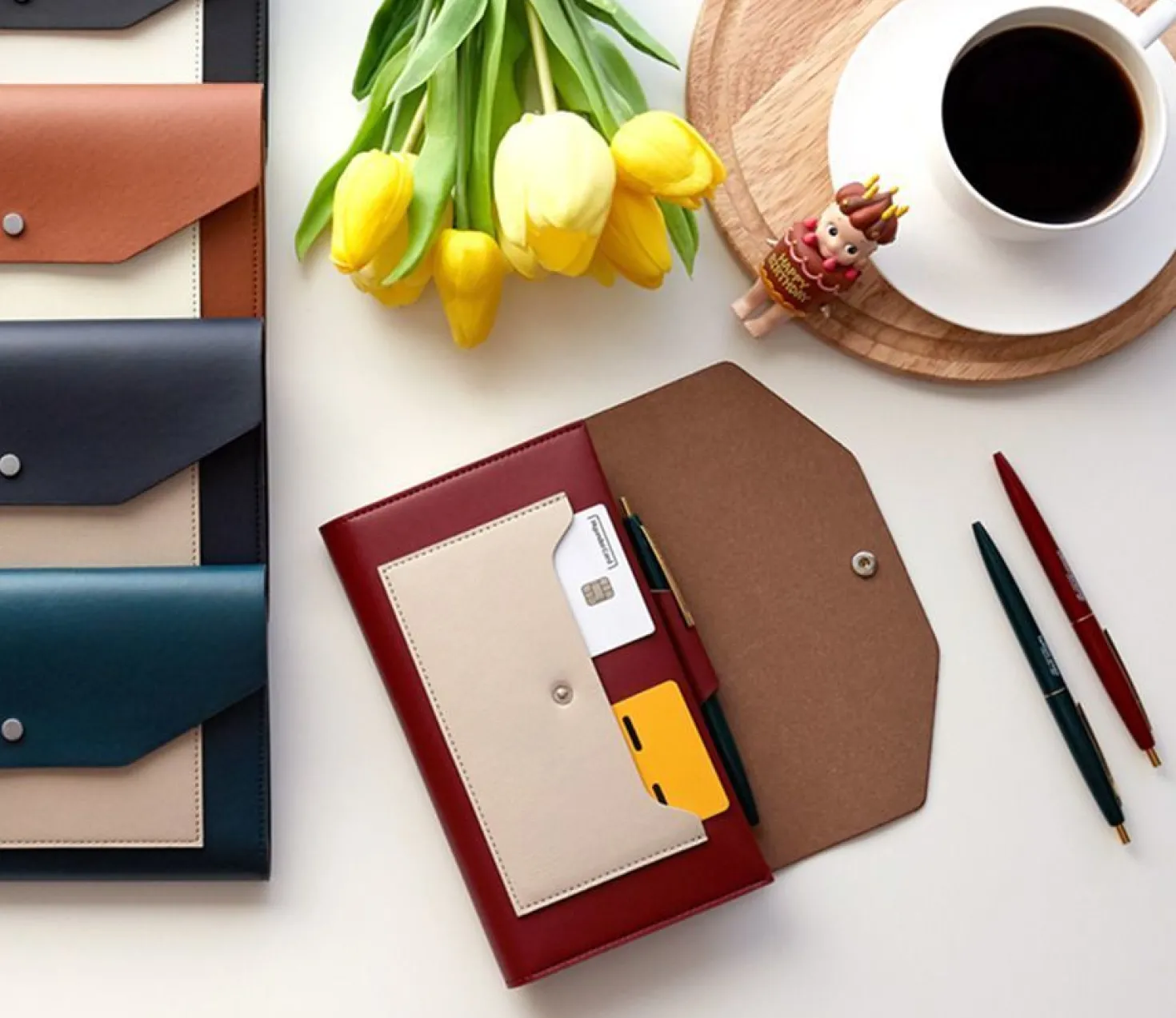 MYO Slim Button Planner Organizer