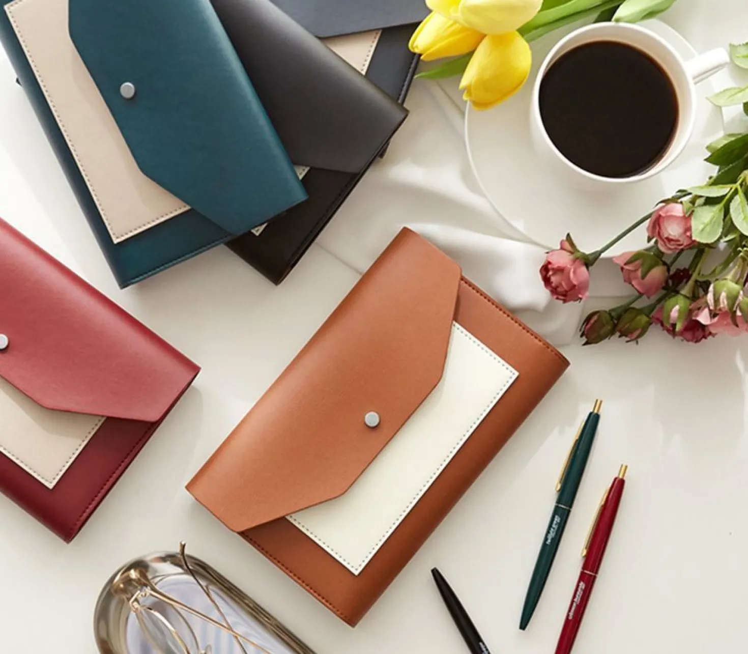 MYO Slim Button Planner Organizer