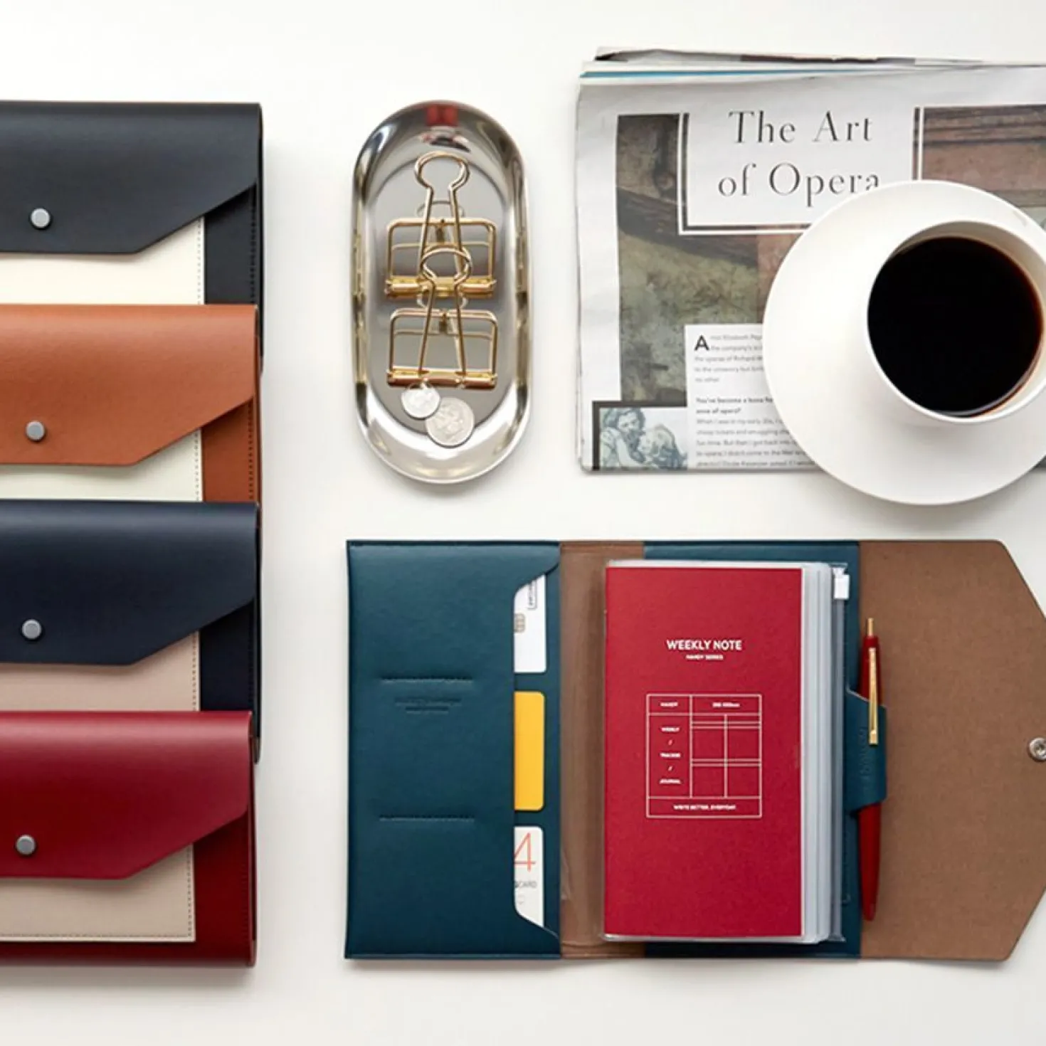 MYO Slim Button Planner Organizer