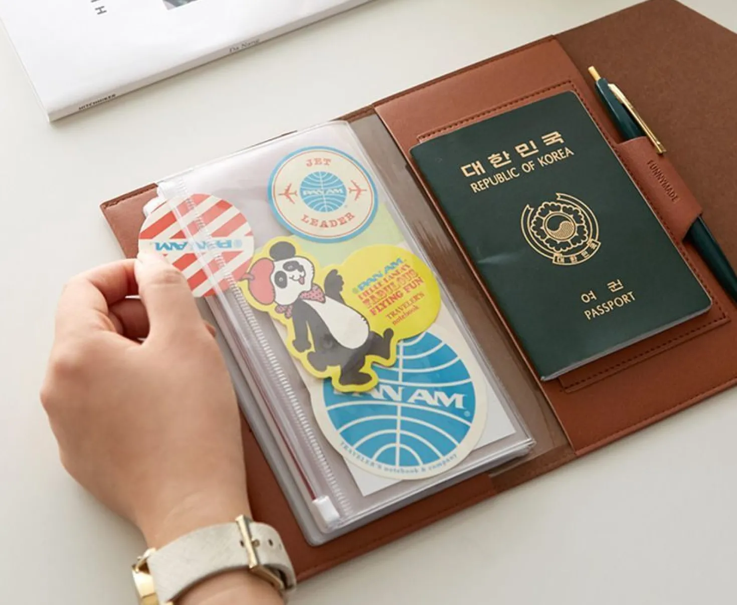 MYO Slim Button Planner Organizer