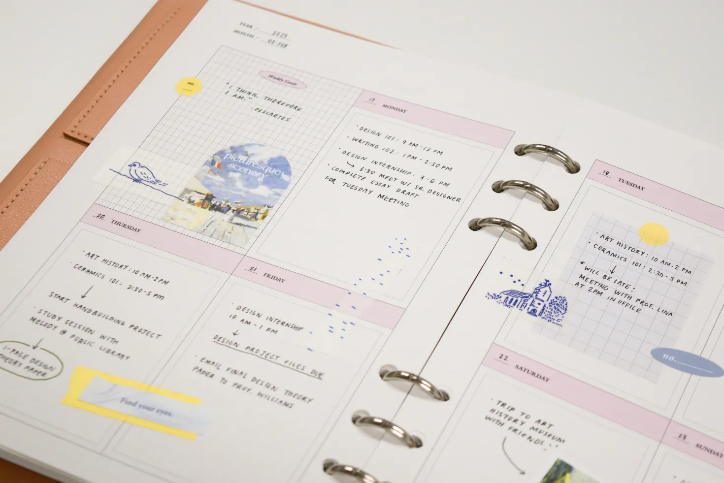 MYO Today 6 Ring A5 Planner Refill