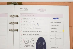MYO Today 6 Ring A5 Planner Refill