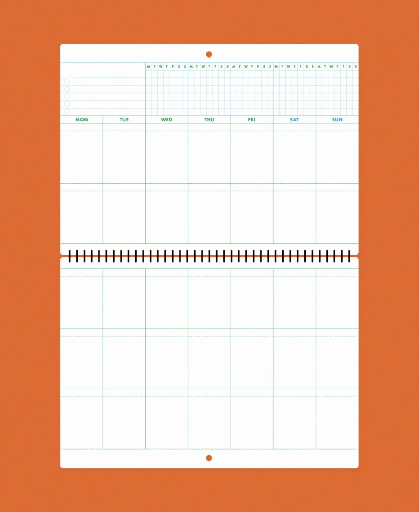 My Project A4 Spiral Planner