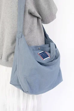 Natural Linen Shoulder Bag