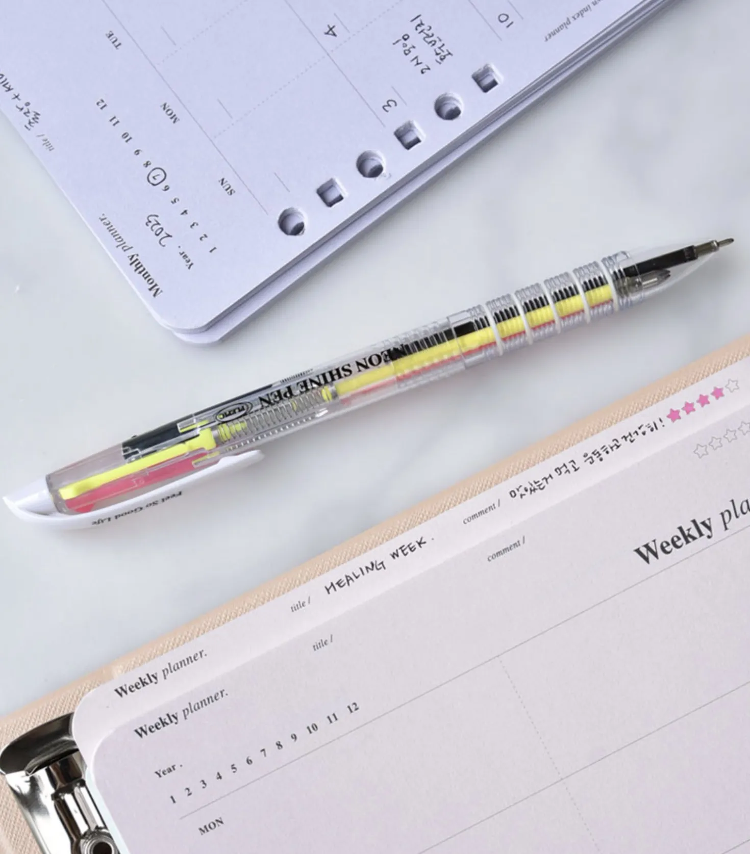 Neon Shine 3 Color Pen