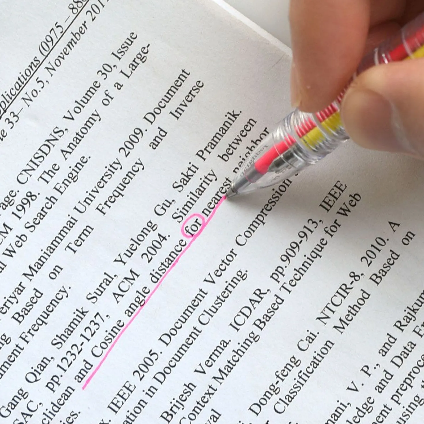 Neon Shine 3 Color Pen
