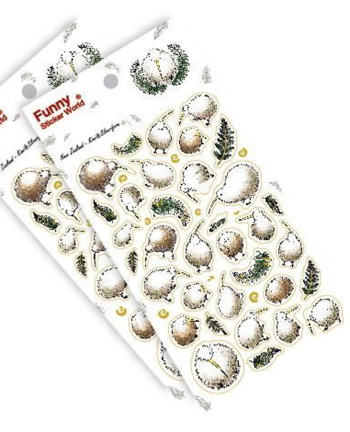 New Zealand/Australia Animal Deco Sticker
