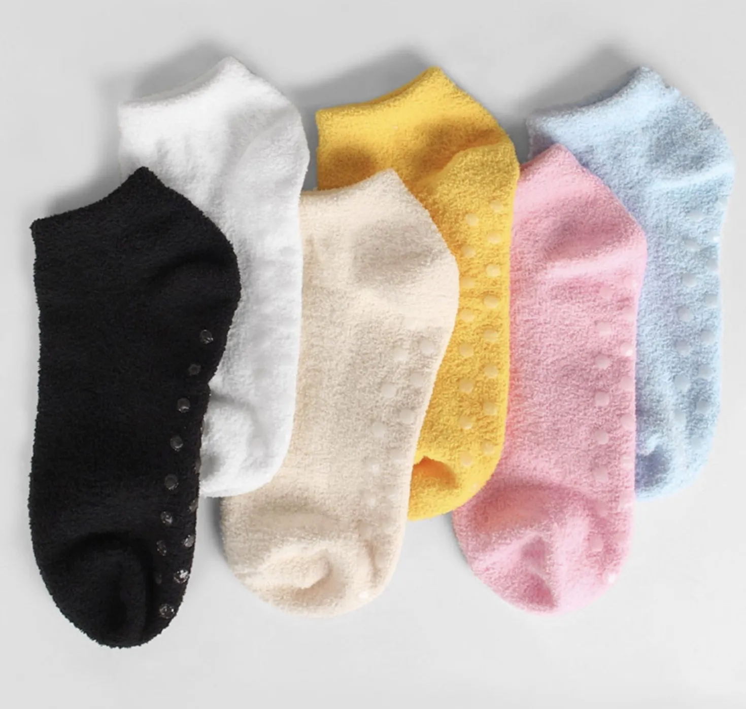 Non-slip Fluffy Ankle Women Socks