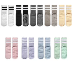 Non-slip Pilates Crew Women Socks