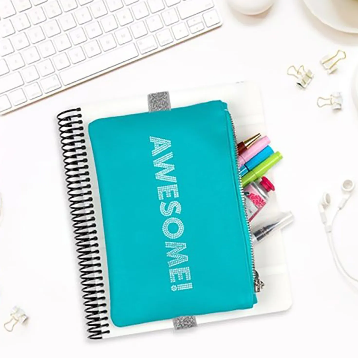 Notebook Attachable Band Pouch