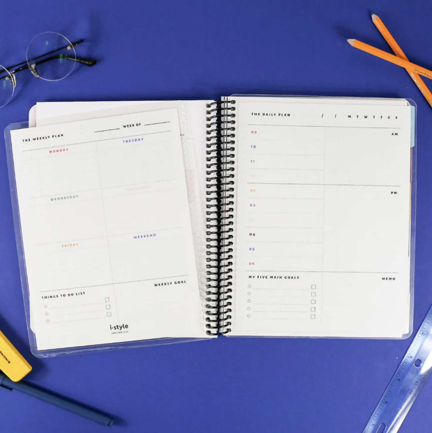 Notebook Attachable Wet Erase Board