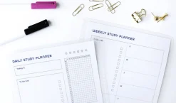 Notebook Attachable Wet Erase Board
