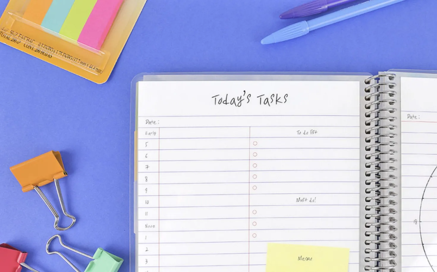 Notebook Attachable Wet Erase Board