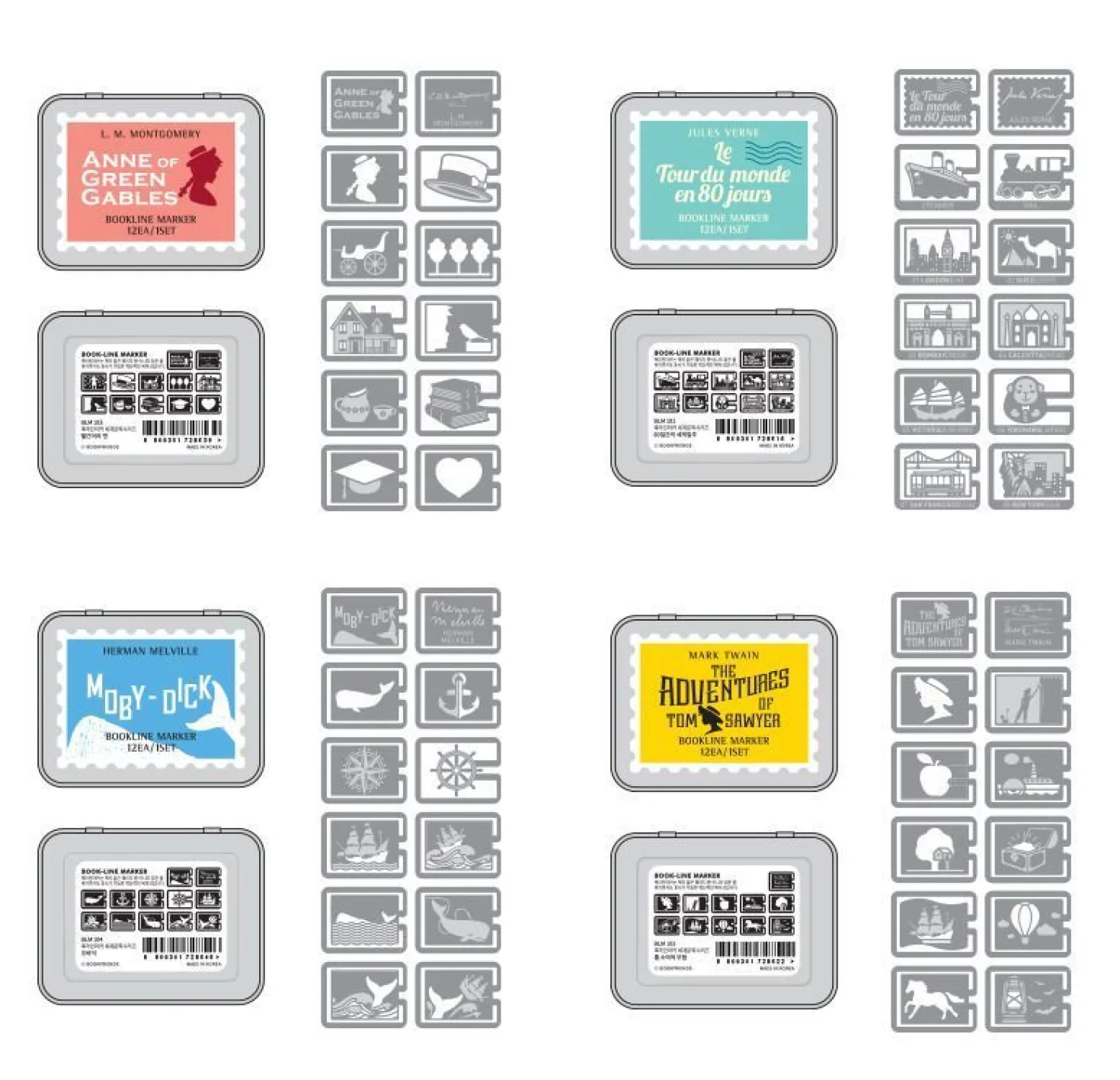 Novel Bookmark Set