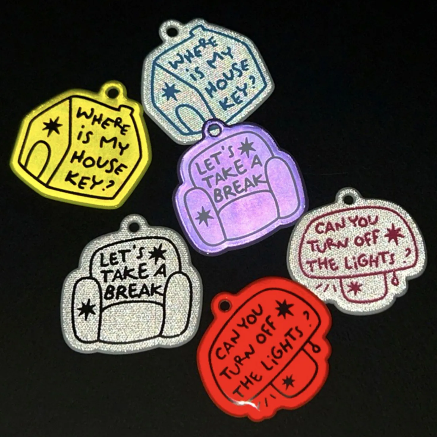 Object Message PVC Ball Chain