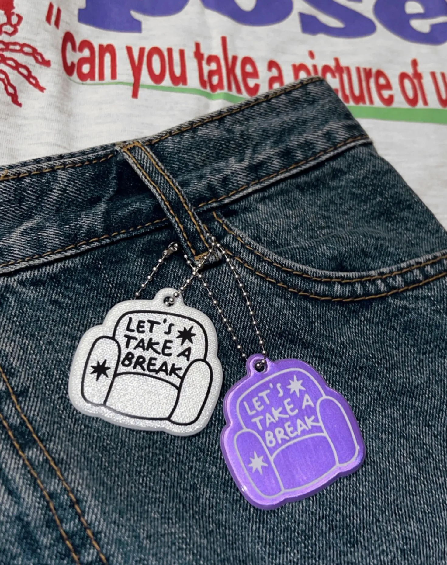 Object Message PVC Ball Chain