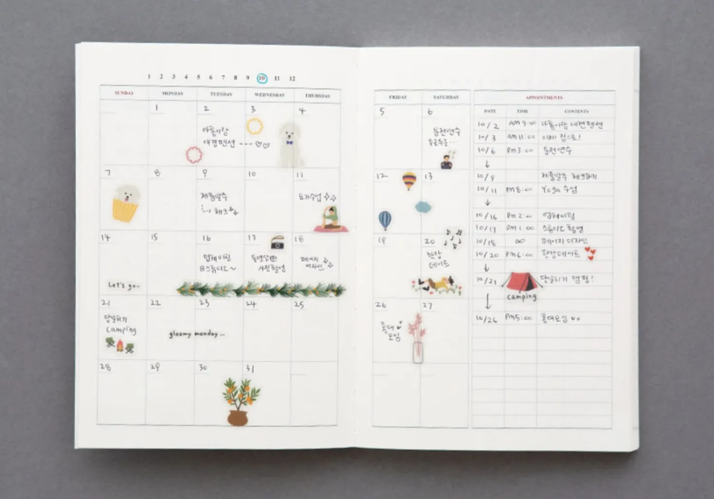 Objet Today Weekly Planner & Pen Set