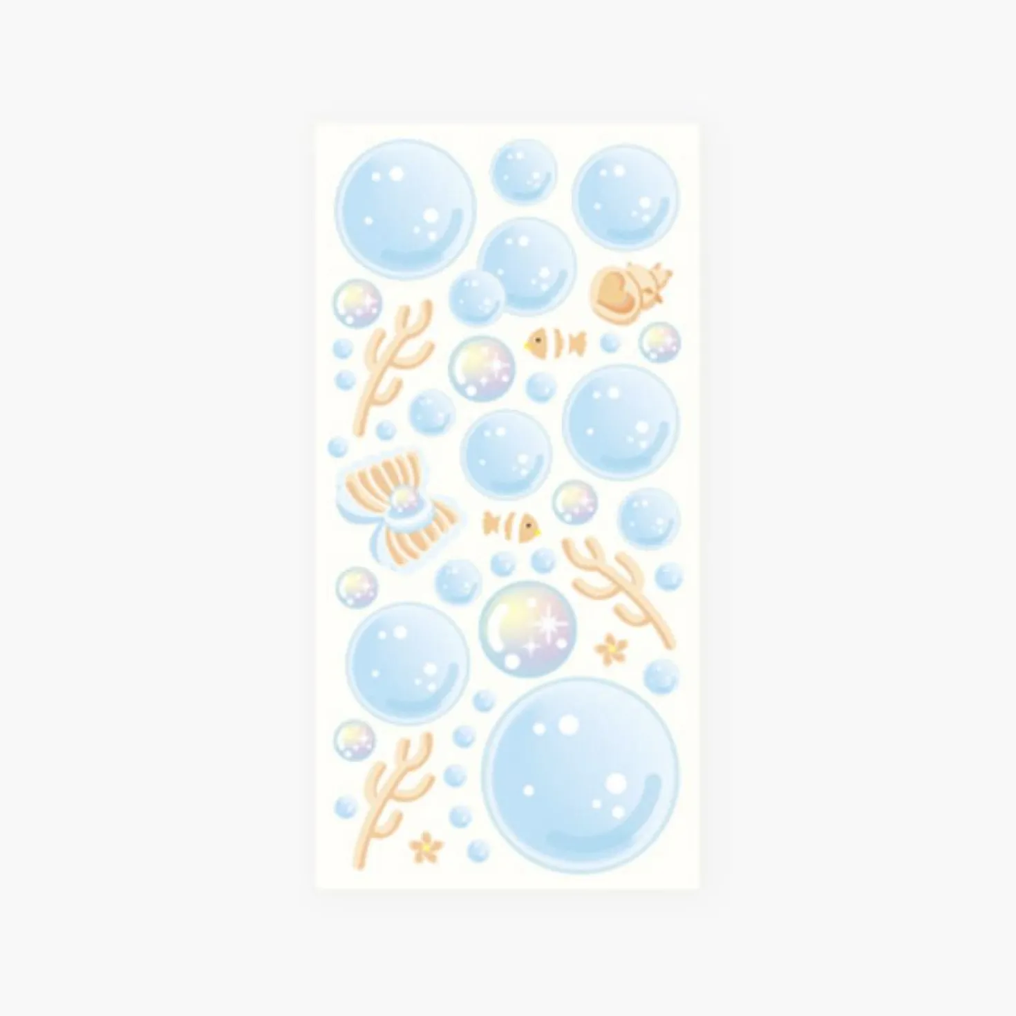 Ocean Background Removable Sticker v1
