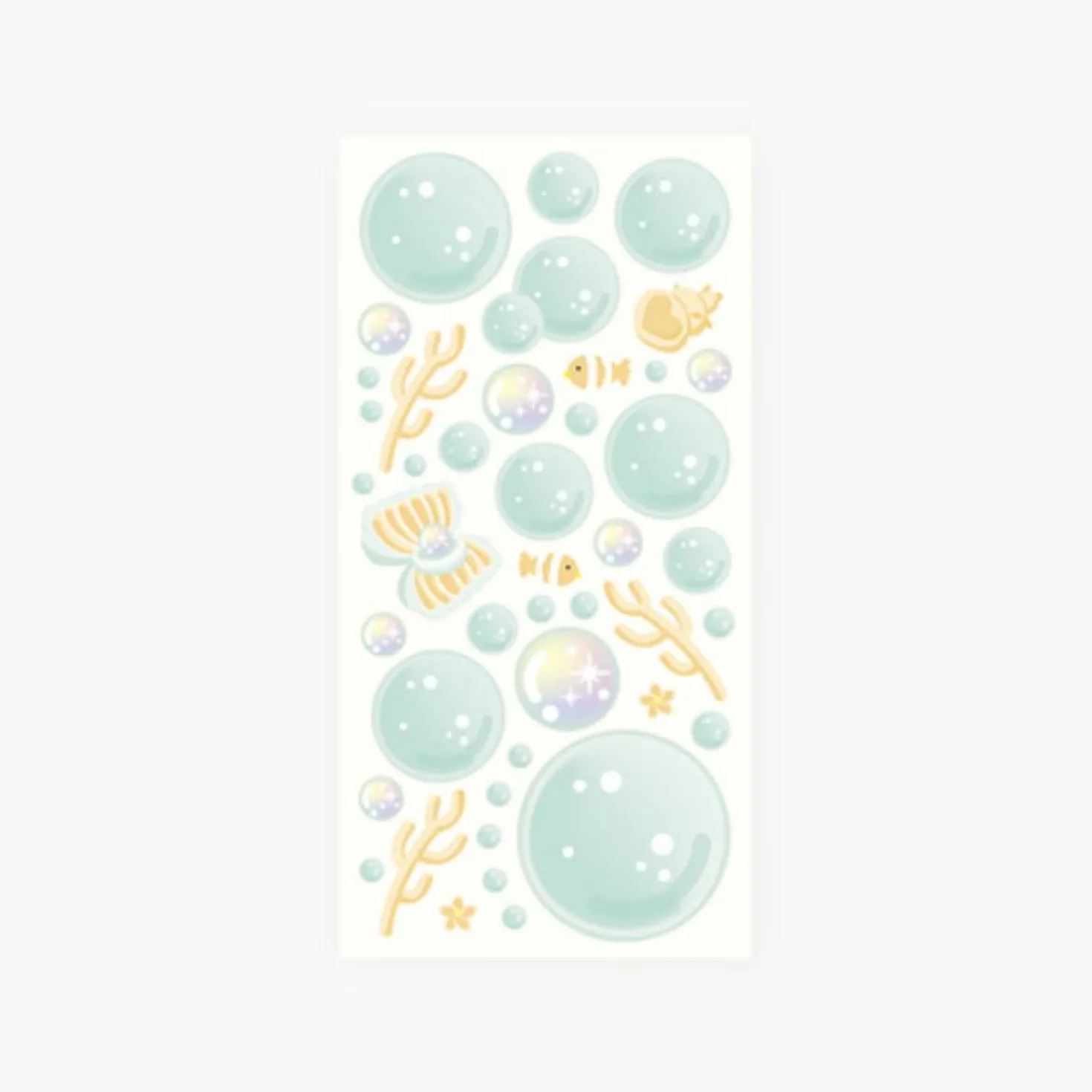 Ocean Background Removable Sticker v1