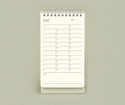 One Month Goal Tracker Standing Planner