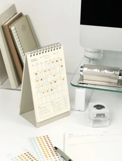 One Month Goal Tracker Standing Planner